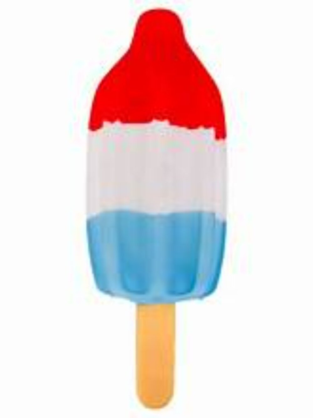 Sunny Days Red White Blue Bomb Pop Popsicle Squishy Toy NWT Sensory Fidget